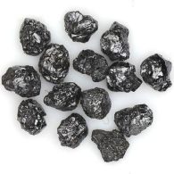 אבן חן: יהלום גלם שחור 0.10 קרט