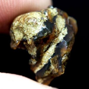 אבן חן: אופל גלם לליטוש גווני חום 9.8 קרט