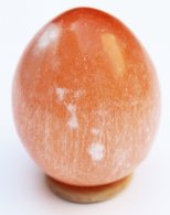 קלציט כתום אדום ביצה היקף: 17 ס"מ