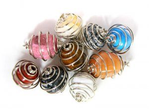 סליל משובץ באבן לבחירה מסוגים שונים