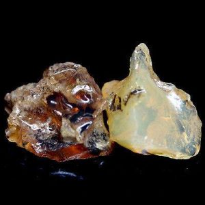 אבן חן: 2 יחידות אופל גלם לליטוש אתיופיה 6.15 קרט