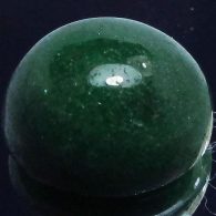 אבן חן: רובי זוסילייט ירוק מלוטש לשיבוץ 8.50 קרט