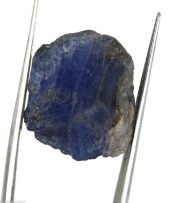אבן חן: טנזנייט גלם לליטוש (טנזניה) 37.30 קרט