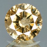 יהלום טבעי צהוב פנסי 0.31 קרט - תעודה ניקיון יהלום: I3