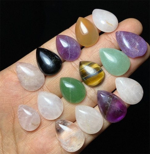 אבני חן מעורב לשיבוץ ליטוש טיפה במשקל: כ 5 גרם