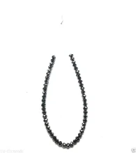 שורה יהלומים שחור ליטוש פסטות 36 יחידות במשקל: 1 קרט