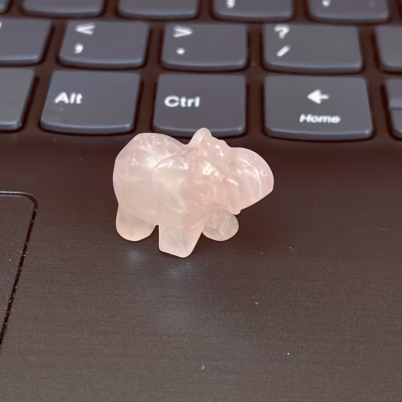 פיל רוז קוורץ מידה: 2.5 ס"מ