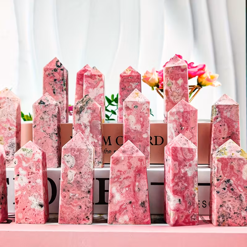 מוט רודוכורסייט גובה: כ 7 ס"מ